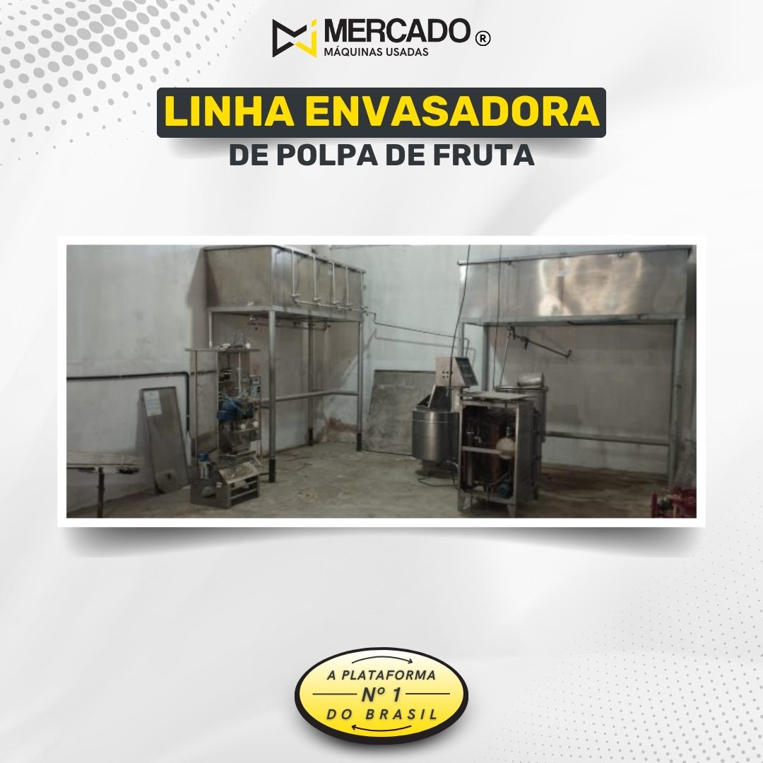 Linha Envasadora de Polpa de Fruta/Geladinho