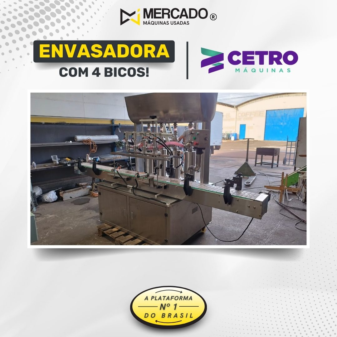 Envasadora 4 Bicos Cetro