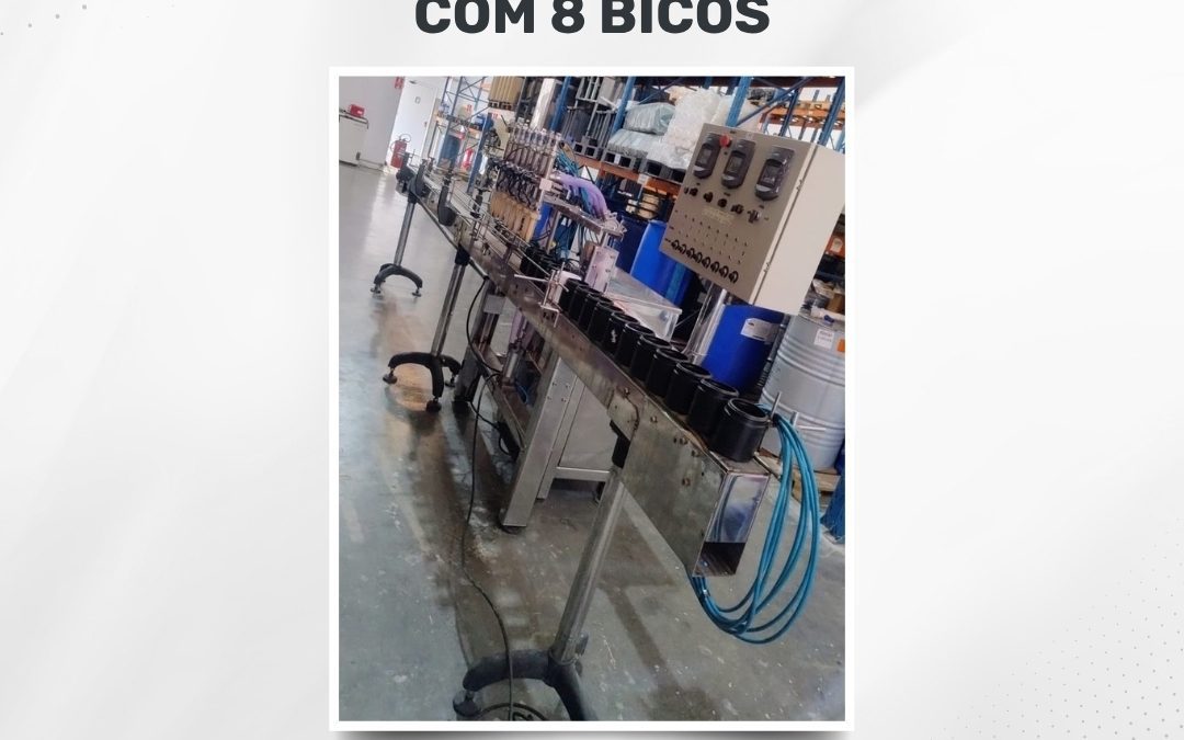 Envasadora com 8 Bicos