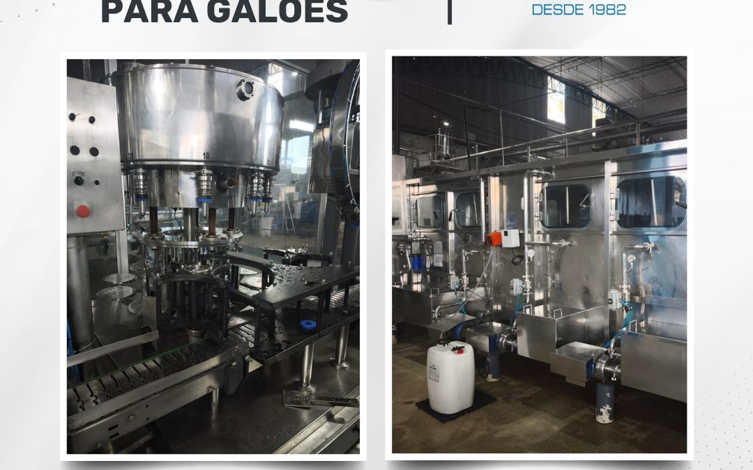 Linha de envase para galões – Zegla