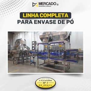 Linha de Envase para Pós