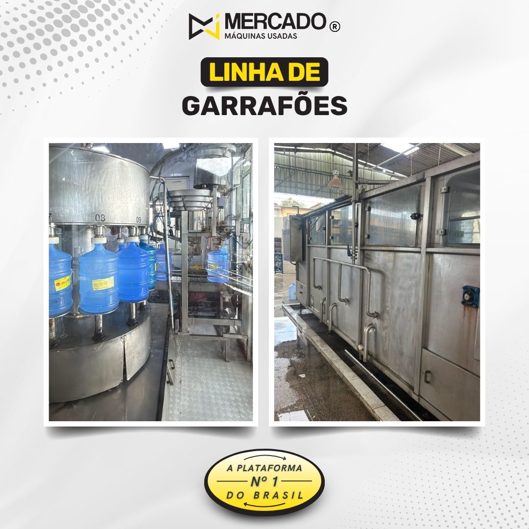 Linha Envasadora de Garrafão