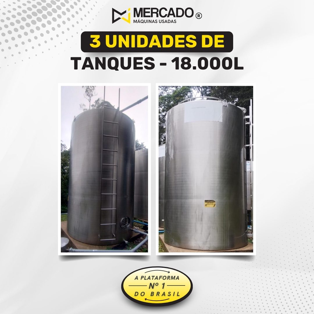 3 Tanques de Armazenamento