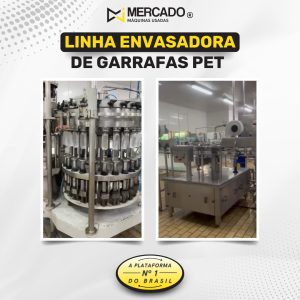 Linha Envasadora de Garrafas Pet