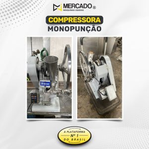 Compressora de Comprimidos Monopunção de Bancada